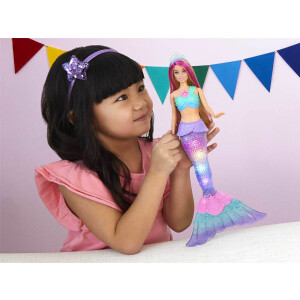 Barbie Zauberlicht Meerjungfrau Puppe (leuchtet), Barbie...