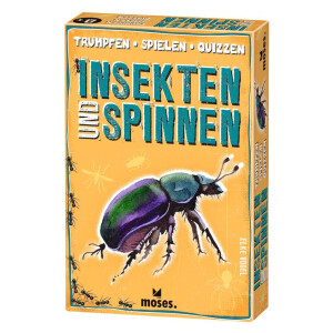 moses. - Trumpfen Spielen Quizzen Insekten und Spinnen (Auslauf)