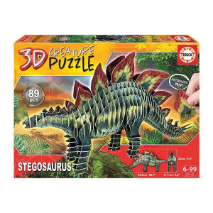 Educa - 3D Stegosaurus 89 Teile Puzzle