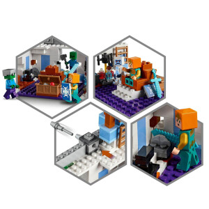 LEGO Minecraft 21186 Der Eispalast