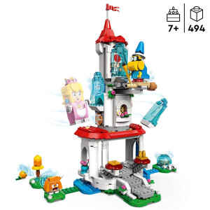 LEGO Super Mario 71407 - 	Katzen-Peach Anzug und der Gefrorene Turm Erweiterungsset