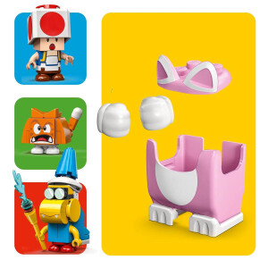 LEGO Super Mario 71407 Katzen-Peach-Anzug und Eisturm – Erweiterungsset