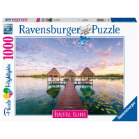 Ravensburger Puzzle Beautiful Islands 16908 - Paradiesische Aussicht - 1000 Teile Puzzle für Erwachsene und Kinder ab 14 Jahren