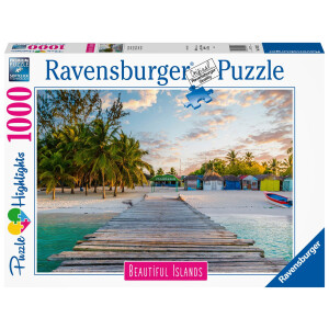 Ravensburger Puzzle Beautiful Islands 16912 - Karibische...