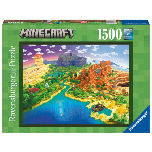 Ravensburger Puzzle 17189 - World of Minecraft - 1500...
