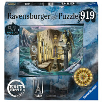 Ravensburger EXIT Puzzle 17304 – EXIT - The Circle in Paris - Escape Room Puzzle mit 919 Teilen, für Einsteiger und Fortgeschrittene,  ab 14 Jahren