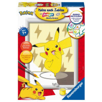 Ravensburger Malen nach Zahlen 20084 - Pikachu – Pokémon Motiv für Kinder ab 7 Jahren