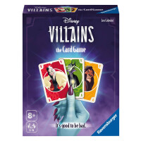 Ravensburger Familienspiel 27278 -  Disney Villains - The Card Game - Kartenspiel für 3-6 Spieler ab 8 Jahren mit Ärger-Faktor für die ganze Familie