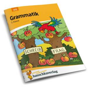 Deutsch 3. Klasse Übungsheft - Grammatik. Ab 8 Jahre.