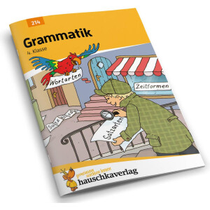 Deutsch 4. Klasse Übungsheft - Grammatik. Ab 9 Jahre.