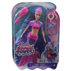 Barbie Meerjungfrauen Power Malibu Puppe (blaue Haare) mit Zubehör