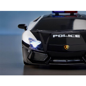RC Scale Car Lamborghini Aventador Coupé Police, Revell Control Ferngesteuertes Polizeiauto