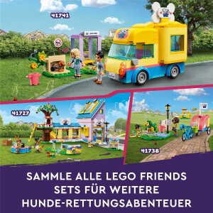 LEGO Friends 41741 Hunderettungswagen