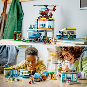 LEGO City Police 60371 - Hauptquartier der Rettungsfahrzeuge (Auslauf)
