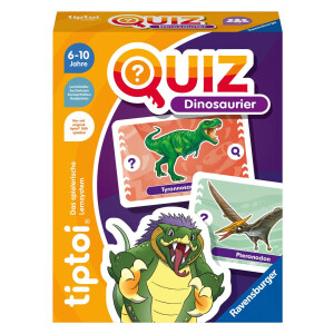 Ravensburger tiptoi 00165 Quiz Dinosaurier, Quizspiel...