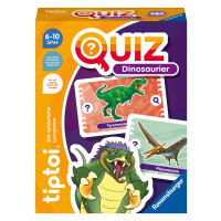Ravensburger tiptoi 00165 Quiz Dinosaurier, Quizspiel für Kinder ab 6 Jahren, für 1-4 Spieler