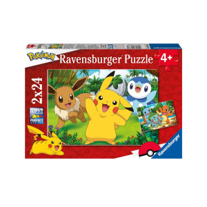 Ravensburger Kinderpuzzle 05668 - Pikachu und seine...