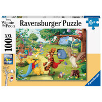 Ravensburger Kinderpuzzle 12997 - Die Rettung - 100 Teile XXL Winnie Puuh Puzzle für Kinder ab 6 Jahren