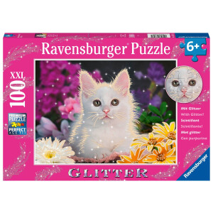 Ravensburger Kinderpuzzle - 13358 Glitzerkatze - 100...