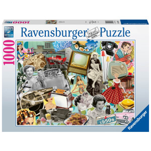 Ravensburger Puzzle 17387 Die 50er Jahre - 1000 Teile...
