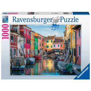 Ravensburger Puzzle 17392 Burano in Italien - 1000 Teile...