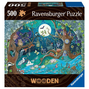 Ravensburger WOODEN Puzzle 17516 - Fantasy Forest - 500...