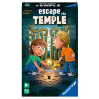 Ravensburger 20963 - Escape the temple - Brettspiel für Kinder ab 8 Jahren, Familienspiel für Kinder und Erwachsene, Klassiker für 2-4 Spieler