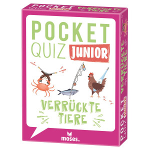 moses. - Pocket Quiz junior Verrückte Tiere