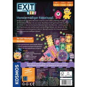 KOSMOS - EXIT - Das Spiel Kids: Monstermäßiger...