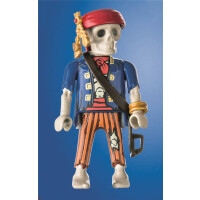 Piratenschatzinsel mit Skelet
