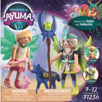 PLAYMOBIL 71236 - Adventures of Ayuma - Crystal- und Moon Fairy mit Seelentieren