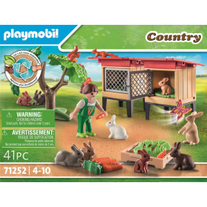 PLAYMOBIL 71252 - Country - Kaninchenstall