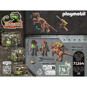 PLAYMOBIL 71264 - Dino Rise - Deinonychus
