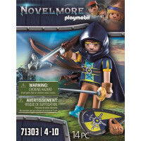 PLAYMOBIL 71303 - Novelmore - Gwynn mit Kampfausrüstung