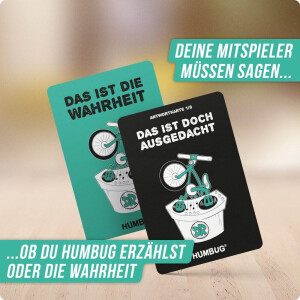 DENKRIESEN - HUMBUG Original Edition Nr. 1 - Das zweifelhafte Kartenspiel