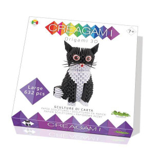 Origami 3D Katze 632 Teile