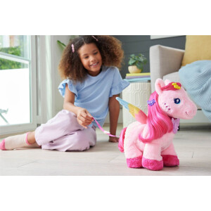 Barbie Laufender Pegasus mit Flatterfl&uuml;geln...