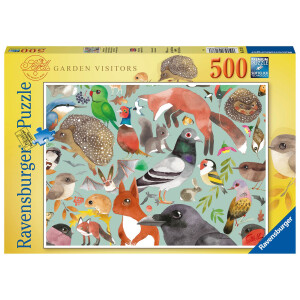 Ravensburger Puzzle 17137 - Garden Visitors - 500 Teile...