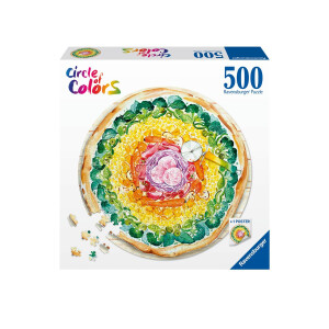 Ravensburger Puzzle 17347 - Circle of Colors Pizza - 500...