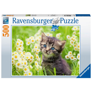 Ravensburger Puzzle 17378 Kätzchen in der Wiese -...