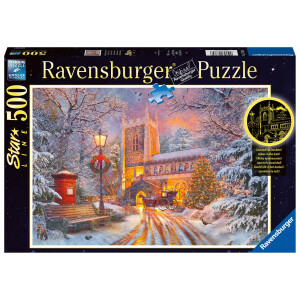 Ravensburger Puzzle 17384 Funkelnde Weihnachten - 500...
