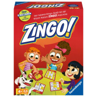 Ravensburger 22354 - Zingo!, Kinderspiel ab 4 Jahren, für 2-6 Spieler, Bingospiel