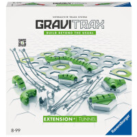 Ravensburger GraviTrax Extension Tunnel 22420 - GraviTrax Erweiterung für deine Kugelbahn - Murmelbahn und Konstruktionsspielzeug ab 8 Jahren, GraviTrax Zubehör kombinierbar mit allen Produkten