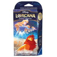 Disney Lorcana Trading Card Game: Das Erste Kapitel - Starter Deck Saphir und Stahl (Englisch)