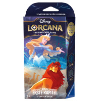 Disney Lorcana Trading Card Game: Das Erste Kapitel - Starter Deck Saphir und Stahl (Deutsch)