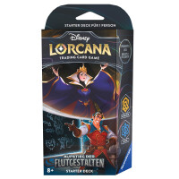 Disney Lorcana Trading Card Game: Aufstieg der Flutgestalten - Starter Deck Bernstein und Saphir (Deutsch)