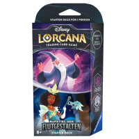 Disney Lorcana Trading Card Game: Aufstieg der Flutgestalten - Starter Deck Amethyst und Stahl  (Deutsch)