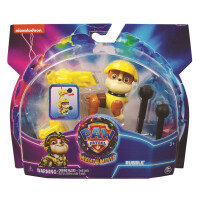 PAW Patrol: Der Mighty Kinofilm, Spielfigur mit aufsteckbarem Rucksack und 2 Geschossen, unterschiedliche Charaktere, Spielzeug geeignet für Kinder ab 3 Jahren