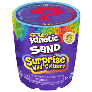 Kinetic Sand Surprise mit 113 g Kinetic Sand, Tierfigur und Accessoires