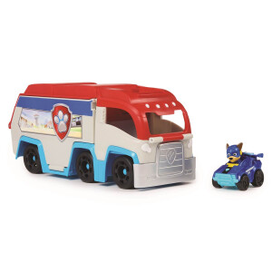 PAW Patrol, Pup Squad Patroller Teamfahrzeug mit Chase-Spielzeugauto